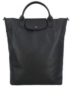 Longchamp Le Pliage Xtra Средняя Кожаная Рюкзак, черный