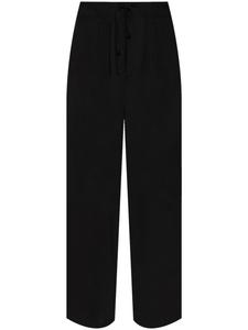 Брюки ENTIRE STUDIOS со складками, черный