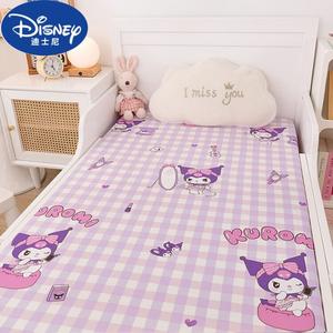 Disney Простыня на резинке 120х200 см, хлопок, рисунок Kuromi, для матраса 10-25 см