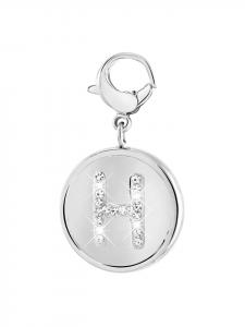 Круглый кулон в форме буквы «Н» Lucardi