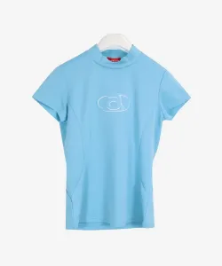 Быстросохнущий пуловер с короткими рукавами, защищающий от УФ-излучения Archivio, цвет Blue(069)