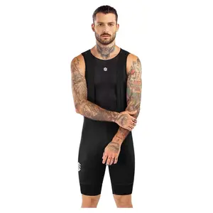 Шорты с нагрудником Siroko BX Resistance, черный