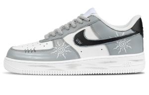 Nike Кроссовки для скейтбординга Air Force 1 Abrasion Resistant Mid top Unisex White