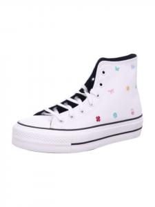 Элегантные туфли на шнуровке Converse, белый