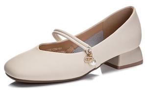 Туфли женские на высоком каблуке Kekafu, бежевый