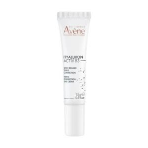 Avene Hyaluron Activ B3, крем для глаз тройного корректирующего действия, 15 мл