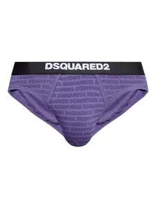 Трусы с логотипом DSQUARED2, фиолетовый
