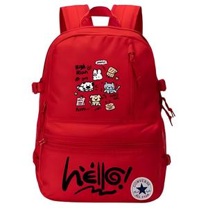 Converse Полиэстеровый рюкзак средний размер унисекс красный, HELLO