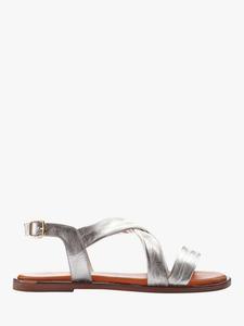 Кожаные сандалии hali на ремешках Jones Bootmaker, серебряный