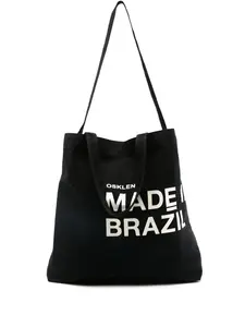 Сумка-тоут с логотипом Osklen, черный