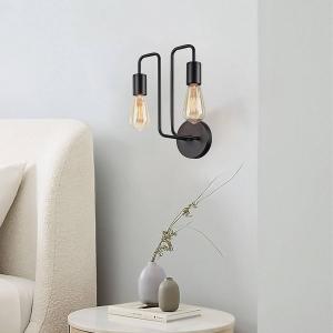 Настенный светильник Maytoni Decorative Lighting Gilbert, смешанный металл - 2 пламени