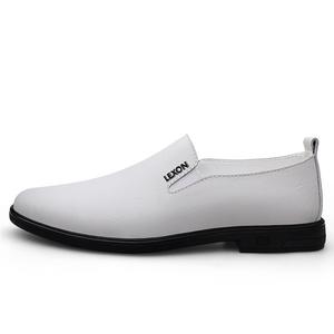 LEXON Мужские повседневные туфли с низким верхом белого цвета