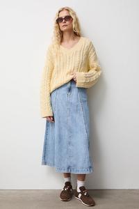 Хлопковый свитер Medicine, желтый