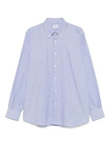 Рубашка в клетку Mazzarelli, синий