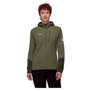 Толстовка Mammut Madris Light half zip, зеленый