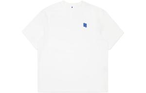 Футболка с аппликацией логотипа Ader Error, белый