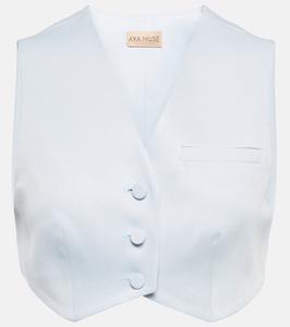 Укороченный жилет Auri Aya Muse, Sky Melt