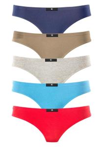 Стринги H.I.S, цвет rot, marine, blau, khaki, grau meliert