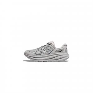 Clifton One 9 нескользящие низкие кроссовки унисекс gray HOKA ONE ONE, серый/серебристый