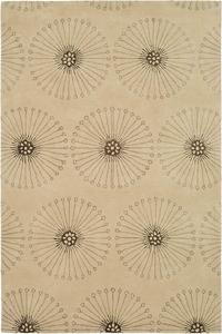 Ковер ручной работы из премиальной шерсти saFAVIEH Soho Collection Beige/Brown SOH821A, 183 x 275 см