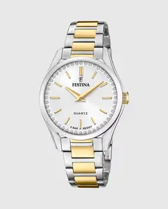 Женские часы F20619/1 Mademoiselle из разноцветной стали Festina