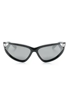 Солнцезащитные очки Side Xpander Cat Balenciaga Eyewear, черный