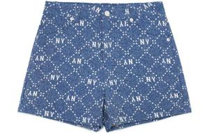 Джинсовые шорты женские деним синие MLB