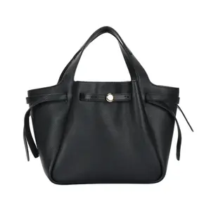 TORY BURCH Роми Маленькая Сумка Тоут Черная