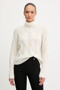 Свитер с добавлением шерсти Liu Jo, бежевый