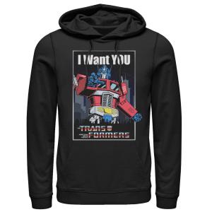 Мужская толстовка Трансформеры Optimus Prime I Want You Licensed Character