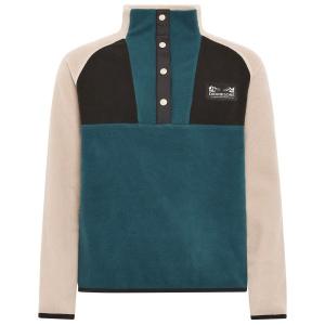 Детский джемпер Yokto Half-Buttons 2 - флисовый свитер Didriksons, голубой