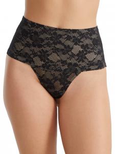 Стринги Bare Women's The Lace Smoothing, черный