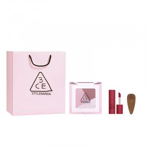 Тени для век Block три цвета Natural Clear 3CE