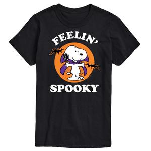 Футболка Big & Tall Peanuts Feelin Spooky Licensed Character, черный