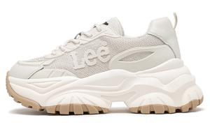 Кроссовки Lee Chunky Sneakers Women's Low-top, бежевый