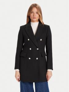 Демисезонное пальто regular fit 252-GCHA Morgan, черный