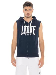 LEONE 1947 APPAREL Толстовка мужская Leone Basic без рукавов, с застежкой-молнией