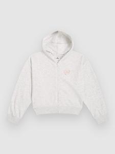 Толстовка O'Neill Script Fz Kids Hoodie, white melange