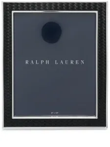 Кожаная рамка для фотографий из Броктона Ralph Lauren Home, черный