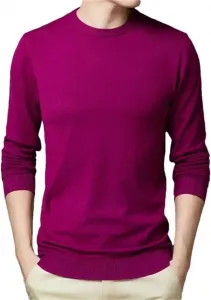 Мужской свитер Casual Slim Fit с круглым воротом