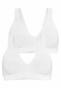 Бюстгальтер PETITE FLEUR Sport BH, цвет 2xweiß
