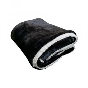 Плед на подкладке под овцу  Le Comptoir De La Plage, черный