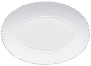 Блюдо Costa Nova, 51x37x5,8 см, белый глянцевый