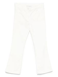 Джинсы Stella McCartney Kids прямого покроя, белый