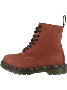 Ботинки 1460 Pascal Milled Nubuck красного цвета Dr. Martens