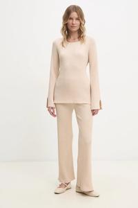 Свитер и брюки Answear.Lab, бежевый