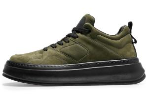 Desai Армейские зеленые противоскользящие износостойкие скейтерские кроссовки мужские, цвет Army Green-03