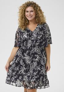 Платье Kaffe Curve Day dress, Black Turtledove Paisley/Black