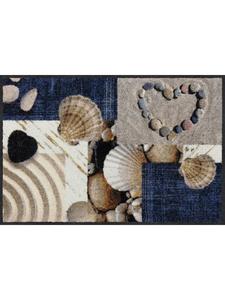 Коврик для ног Erwin Müller, цвет blau/beige