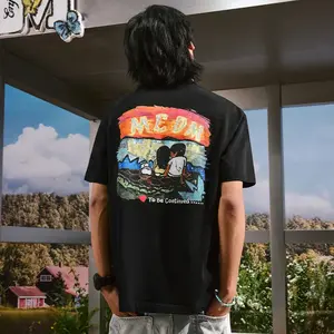 Футболка Newmasus Co-branded Series унисекс Mr.Enjoyda Money, черный